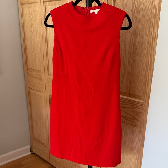 Maje Vibrant Red Mini Dress - Picture 2 of 4